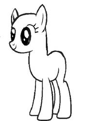 Blank Pony