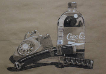 Charcoal Still-Life