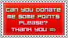 Donate Stamp Red