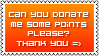 Donate Stamp Orange