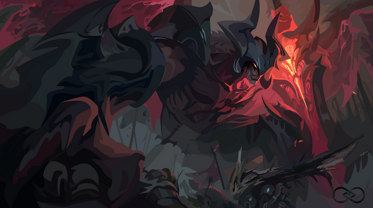 Aatrox Vector Art by INFINITY-R on DeviantArt