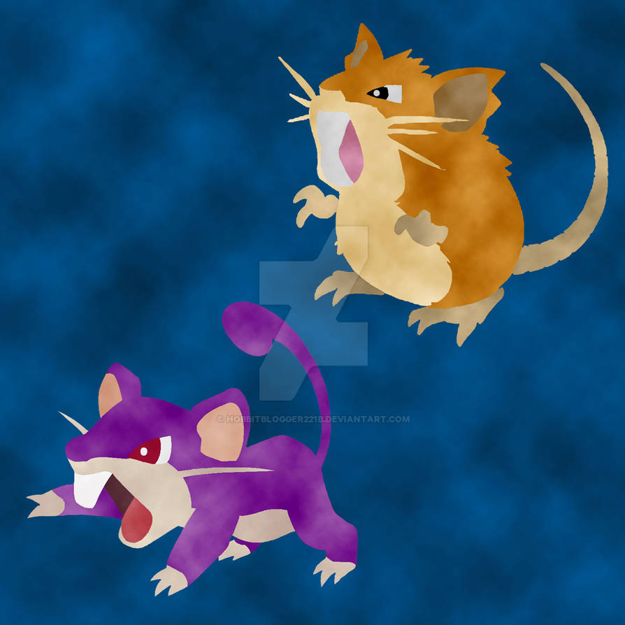 Rattata's Evolutions by hobbitblogger221B on DeviantArt