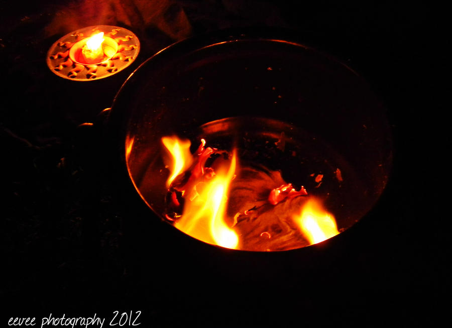 giving thanks ritual by eevee-lily on DeviantArt