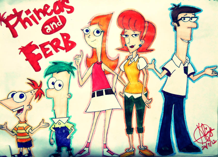 Phineas and Ferb by seanfarislover on DeviantArt