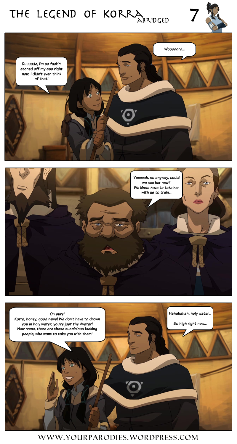 The Legend of Korra Abriged Chapter 1 - Page 7