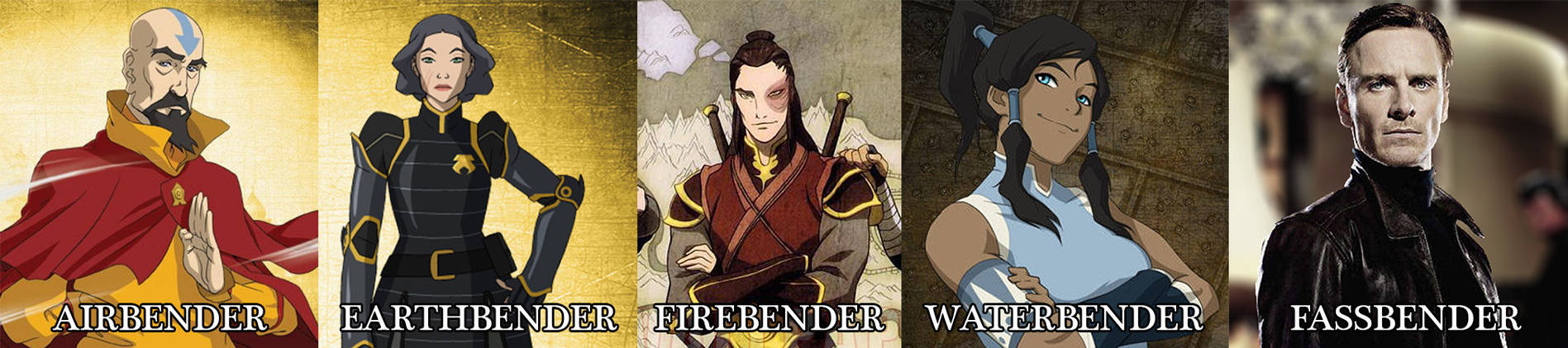 Legend of Korra - Benders...