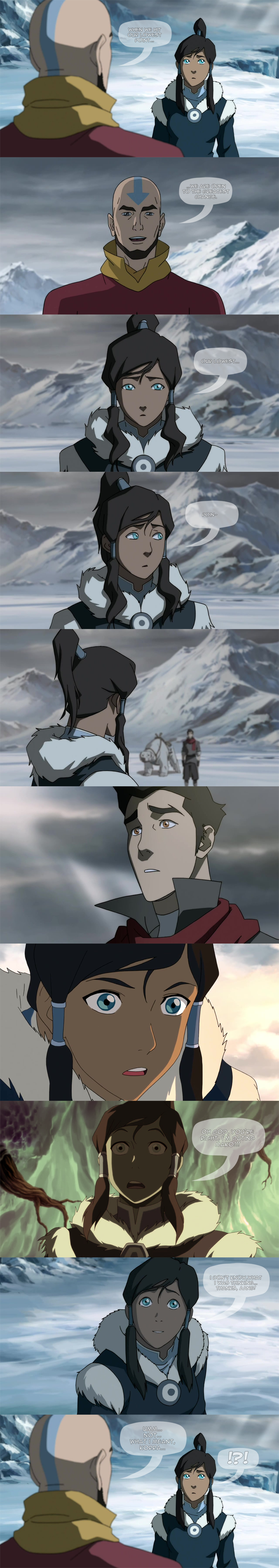 Legend of Korra - Lowest point