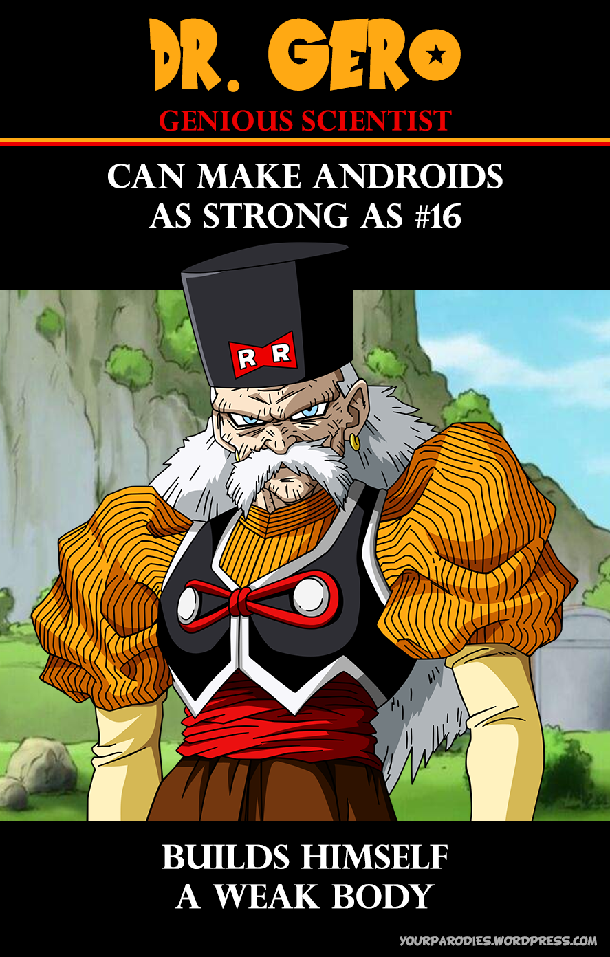 Dr Gero - Genius Scientist #1 by yourparodies on DeviantArt