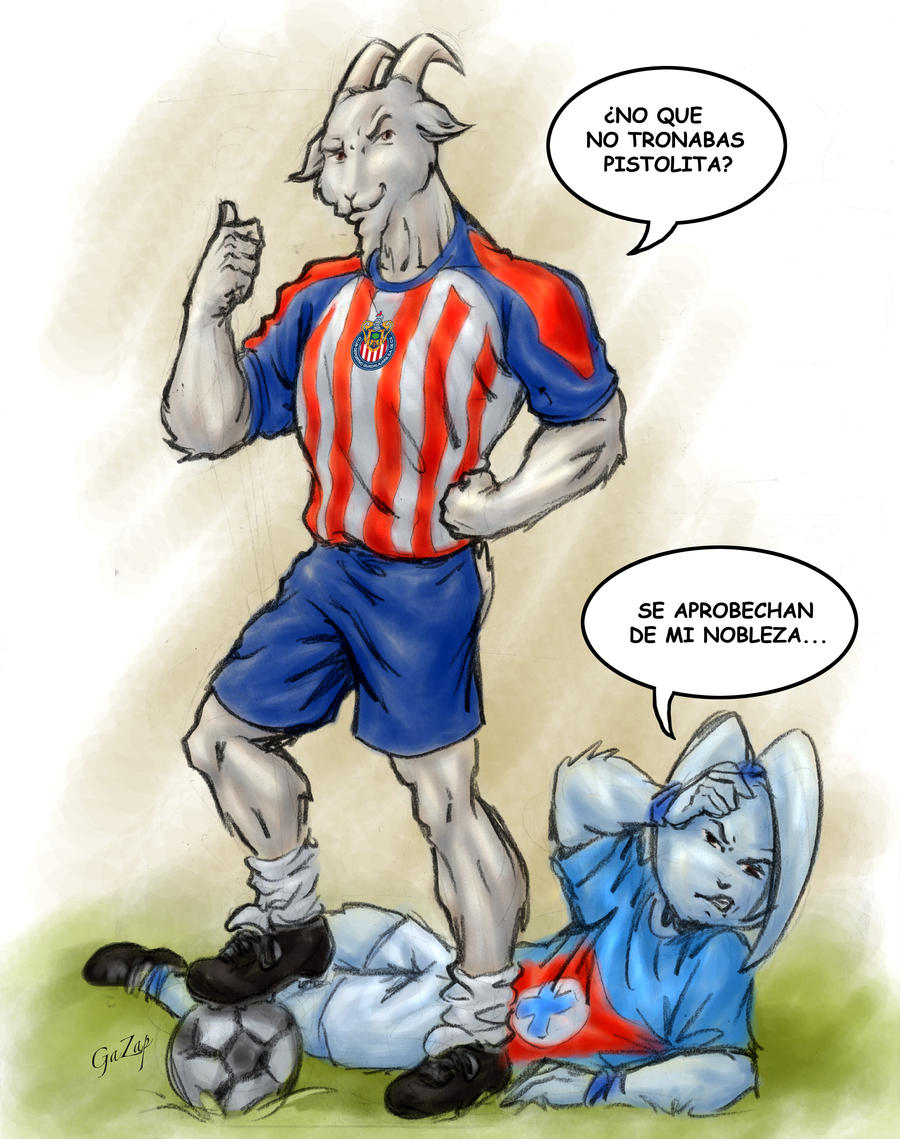 CRUZ AZUL vs Chivas by gazap on DeviantArt CRUZ AZUL vs Chivas by gazap on DeviantArt