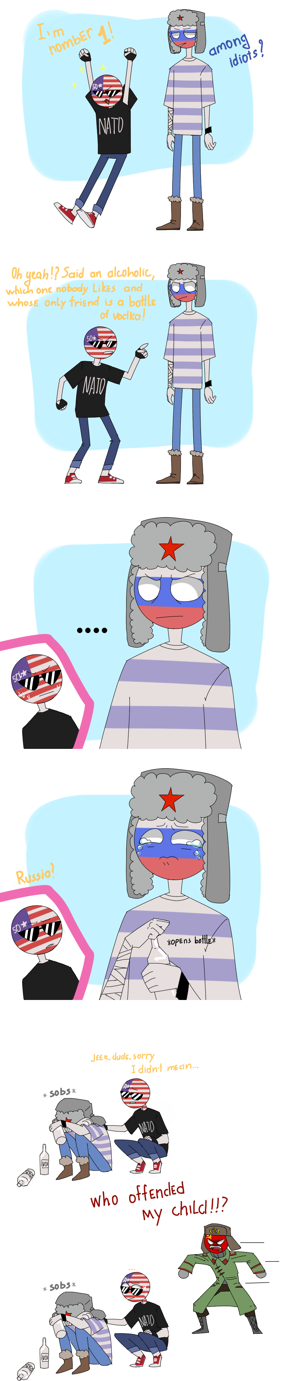 Russia and USA [Countryhumans/balls] by LuluDig on DeviantArt
