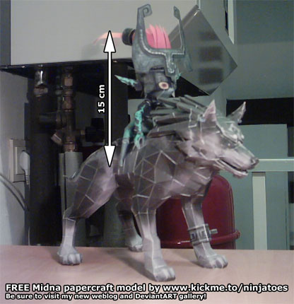 Midna papercraft 1