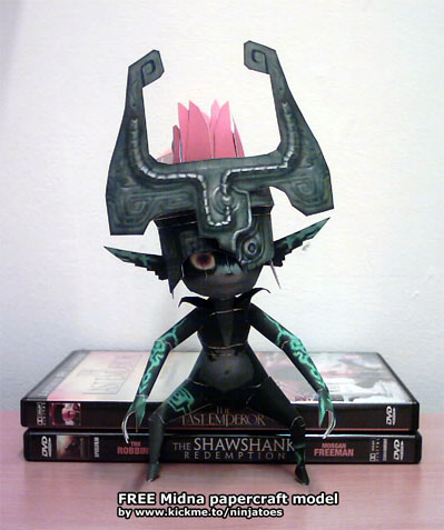 Midna papercraft 2