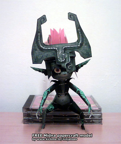 Midna papercraft 3