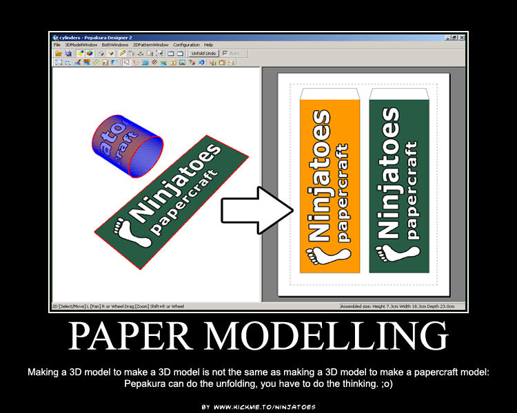 Paper modelling secret by ninjatoespapercraft on DeviantArt