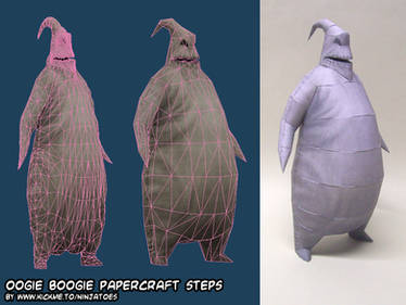 chubby Oogie Boogie papercraft