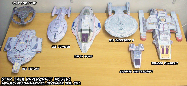 Star Trek papercraft models by ninjatoespapercraft on DeviantArt star-trek-papercraft-models-by-ninjatoespapercraft-on-deviantart