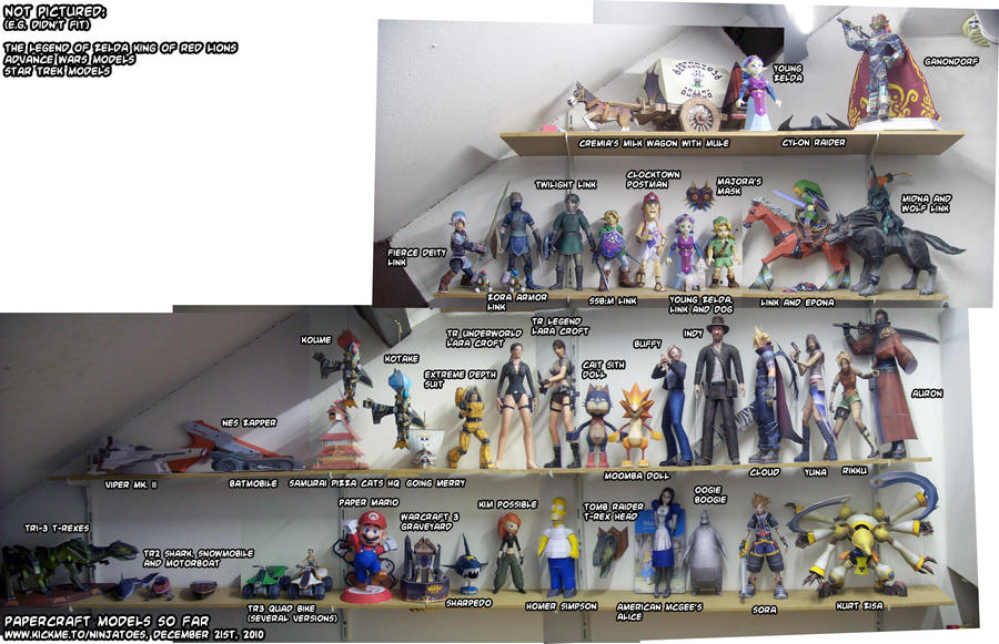 papercraft collection by ninjatoespapercraft on DeviantArt