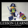 papercraft LEGO minifigs