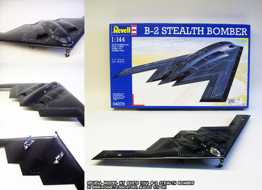 Revell B-2 stealth bomber