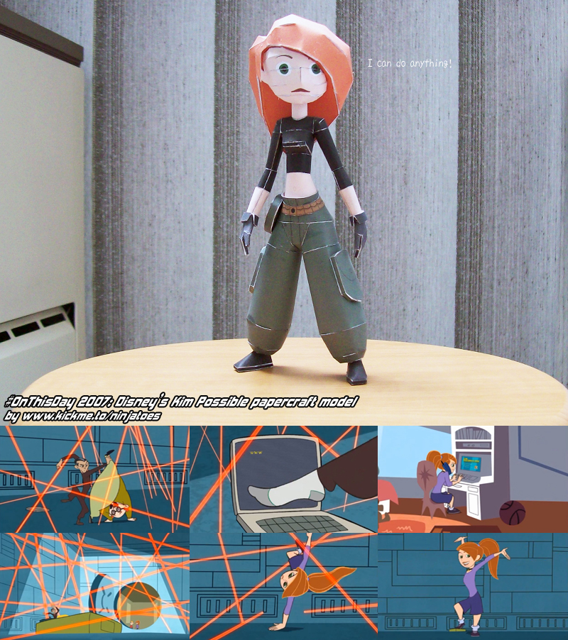 Papercraft Disney's Kim Possible (2007)