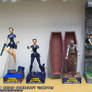 Tomb Raider 2, 3 and 4 papercraft vignettes