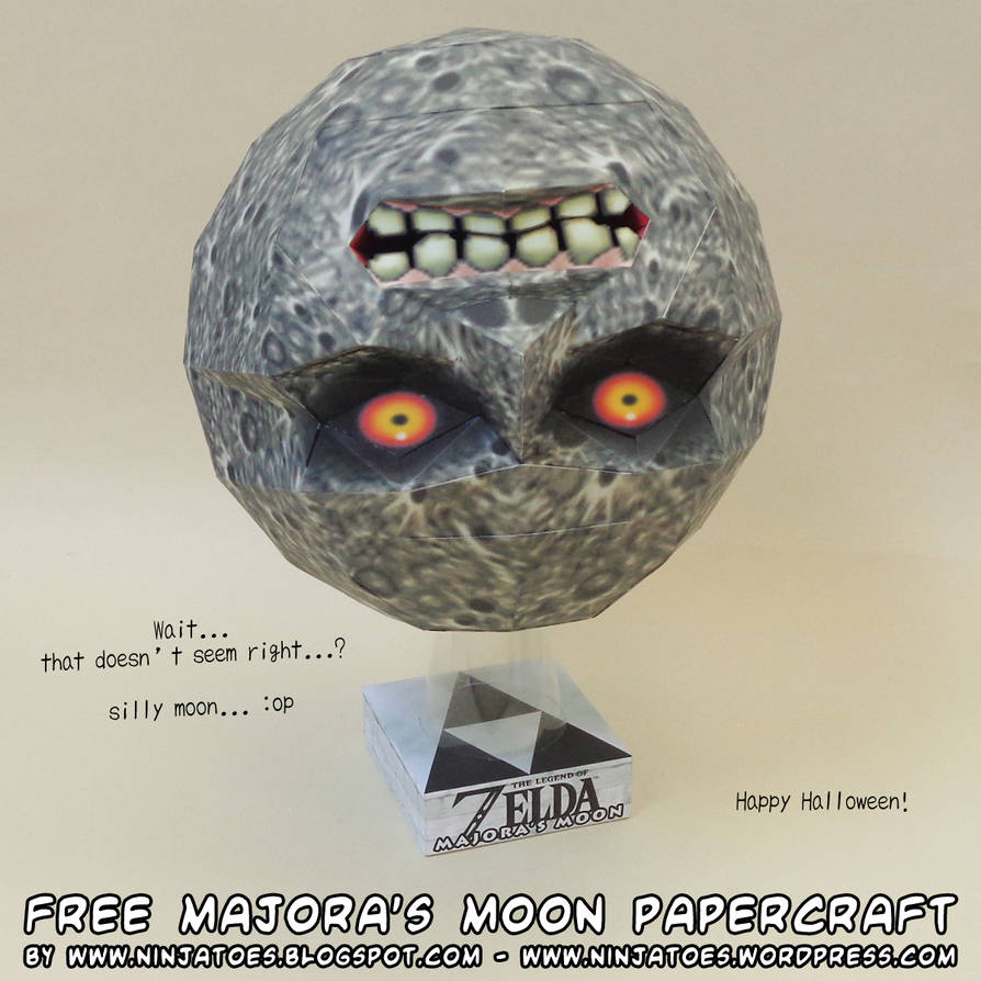 Papercraft Moonbase Zelda Majora's Moon papercraft by ninjatoespapercraft on DeviantArt
