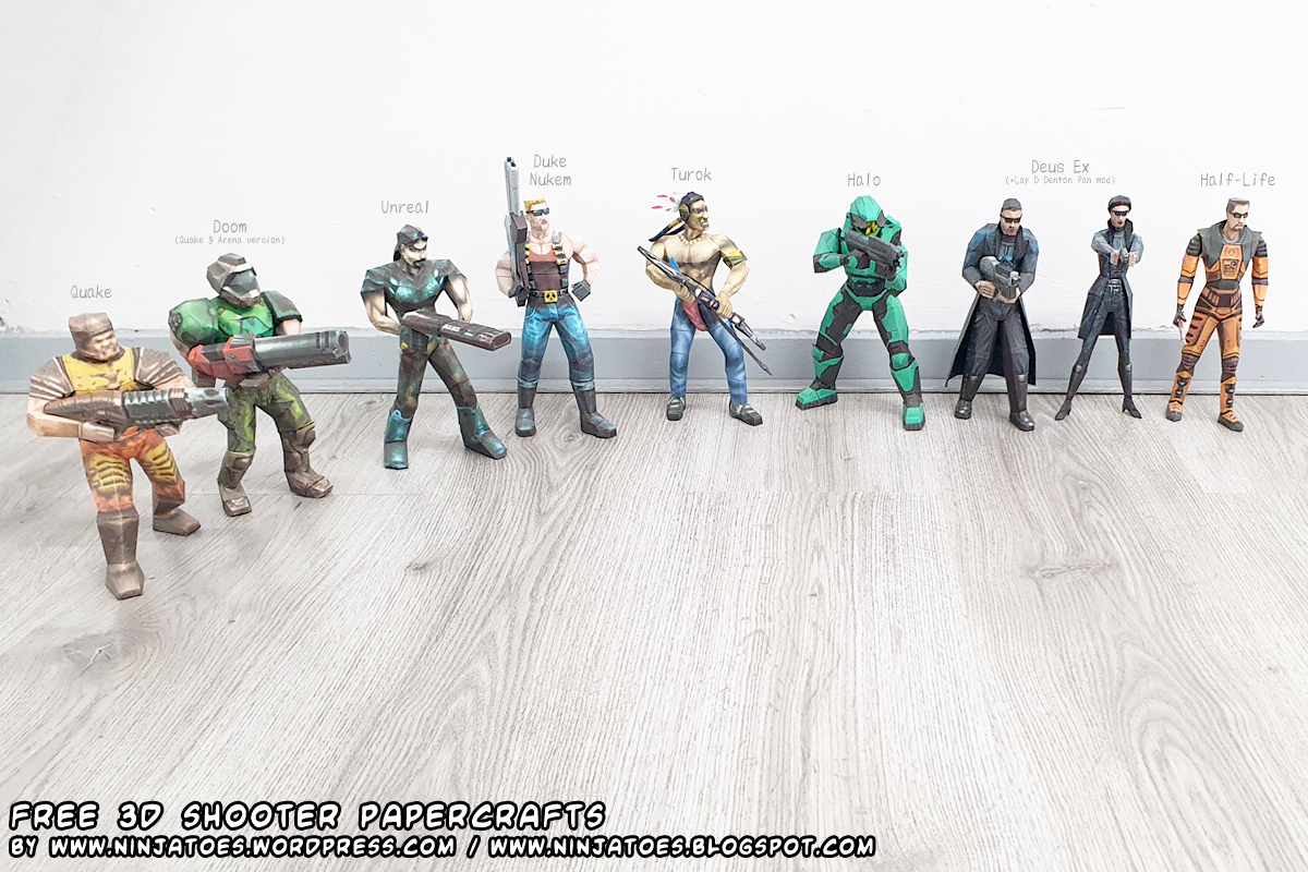 Paper 3d Rife 3D shooter papercrafts August 2023 by ninjatoespapercraft on DeviantArt