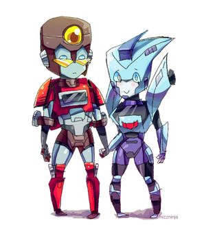 chibi perc and blurr