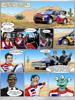 Sebastien Loeb meets MIB