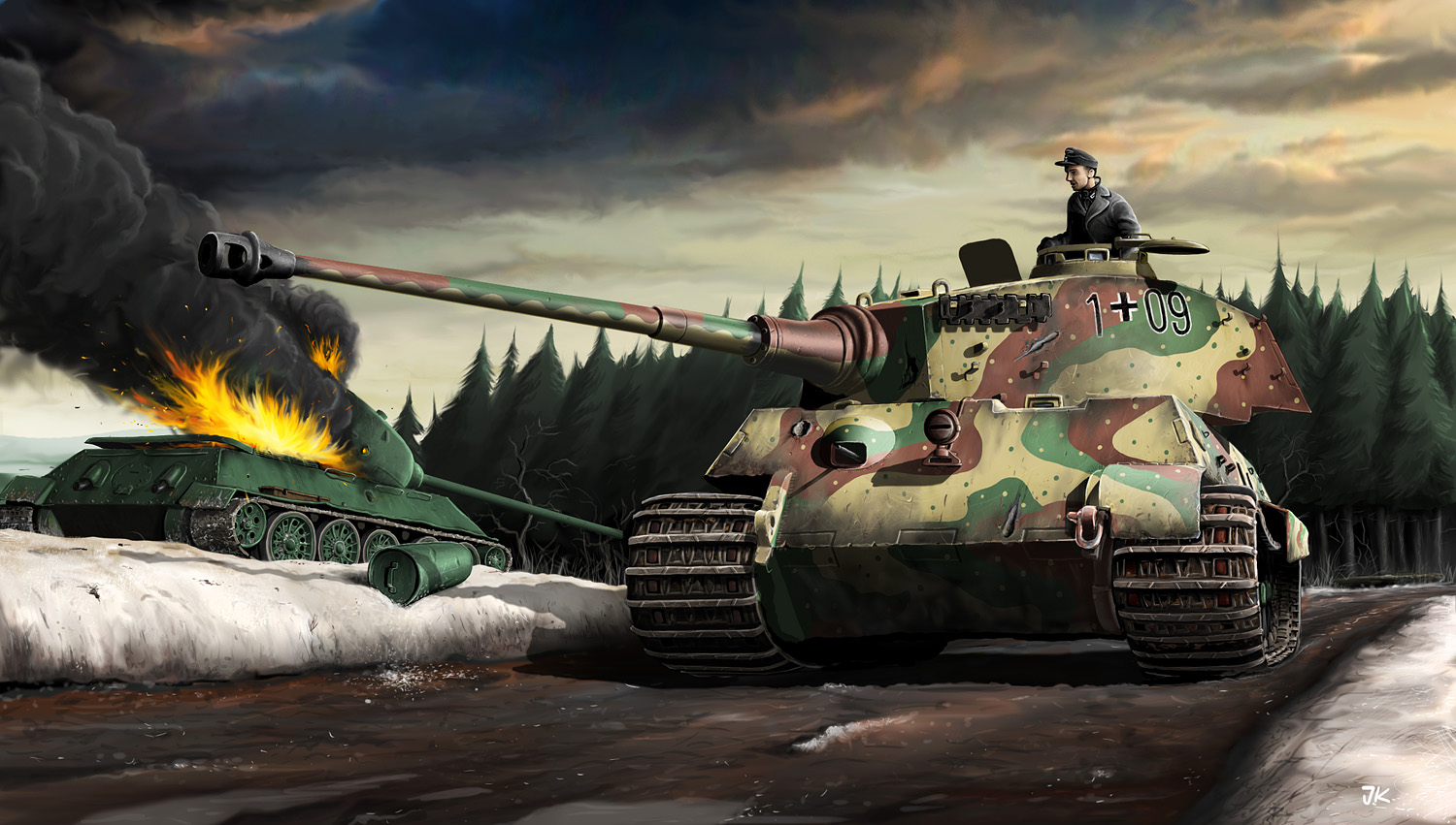 King Tiger tank