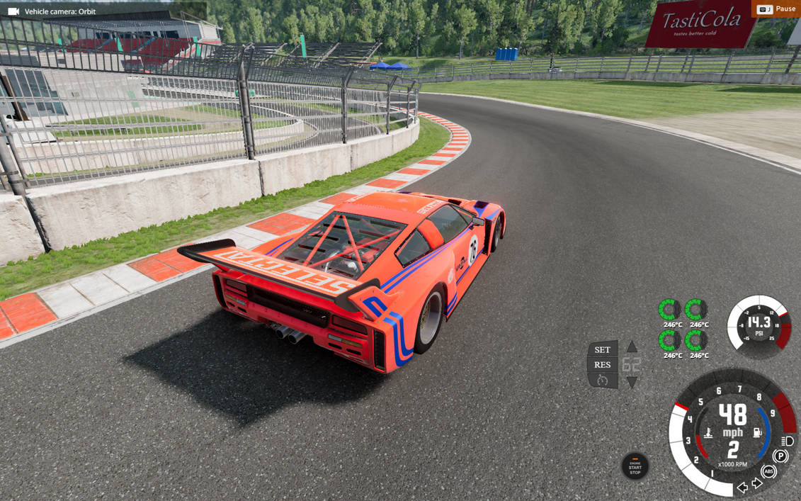 A Civetta Bolide on the Hirochi raceway by smellyj3ff on DeviantArt