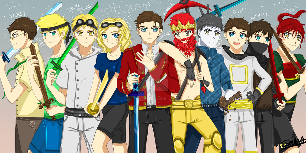 The Yogscast! by MidnightSoiree on DeviantArt