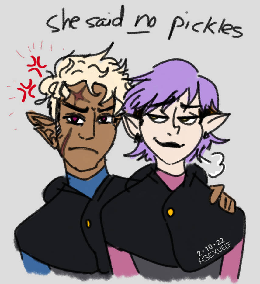 butchin' it by asexuelf on DeviantArt
