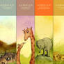 African Animals - Bookmarks