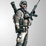 Battlefield3 Engineer USA Soldier Iphone Wallpaper