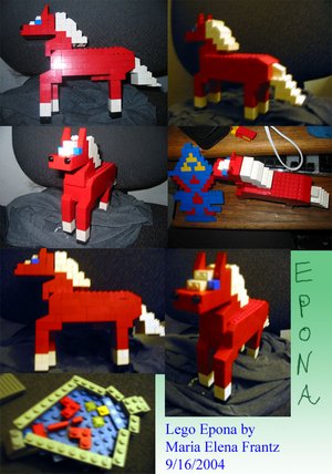 Lego Epona by HorseElena