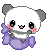 Panda Candy Pixel by Messybun