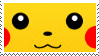 Pikachu face stamp