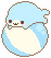 Mamegoma on a ball pixel