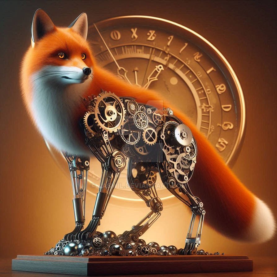 Clockwork Fox Construct Clockwork Fox 2 by Jaswil on DeviantArt