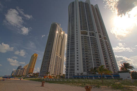 Miami hdr beach