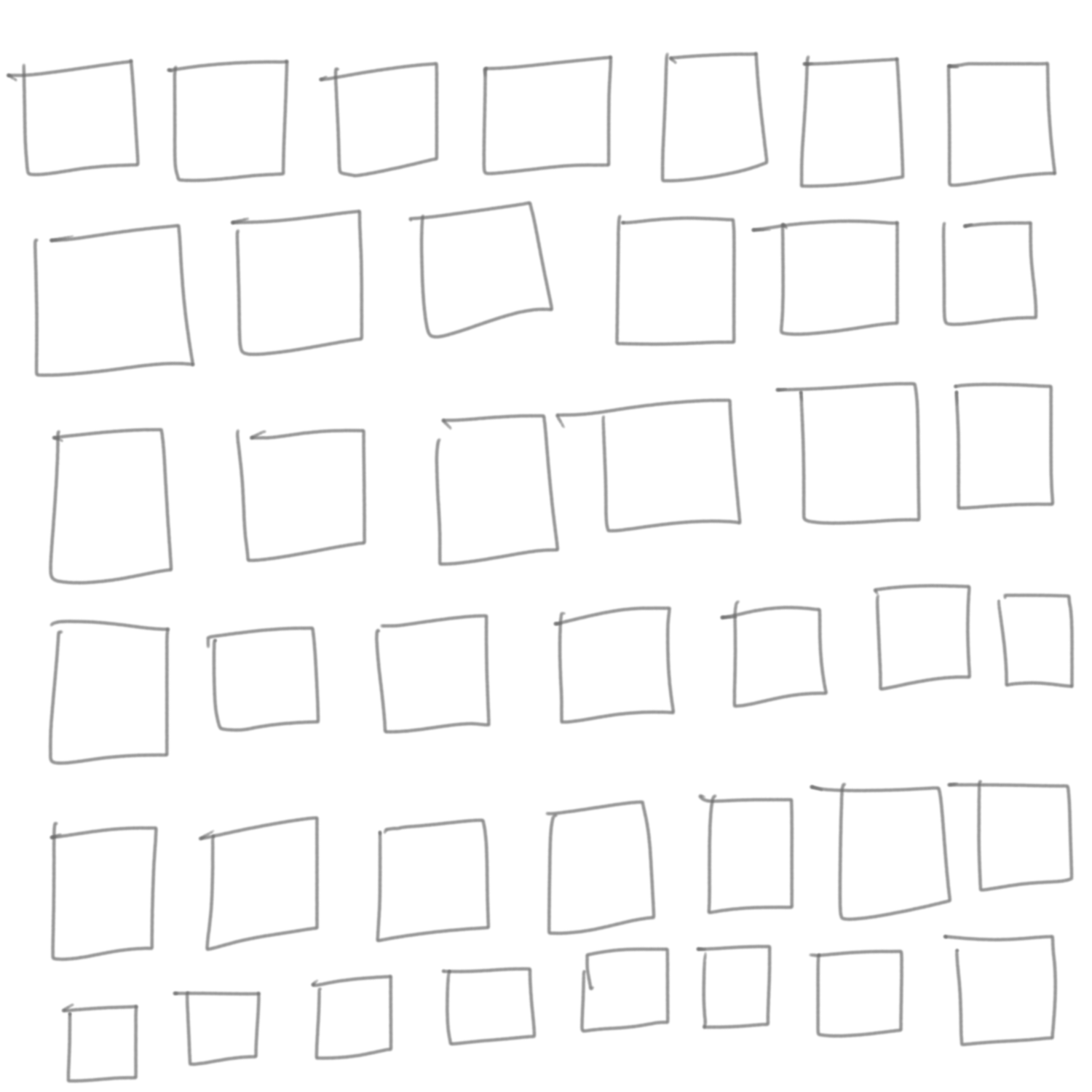 Square Doodle Sheet 9 by CUBEDAKID on DeviantArt