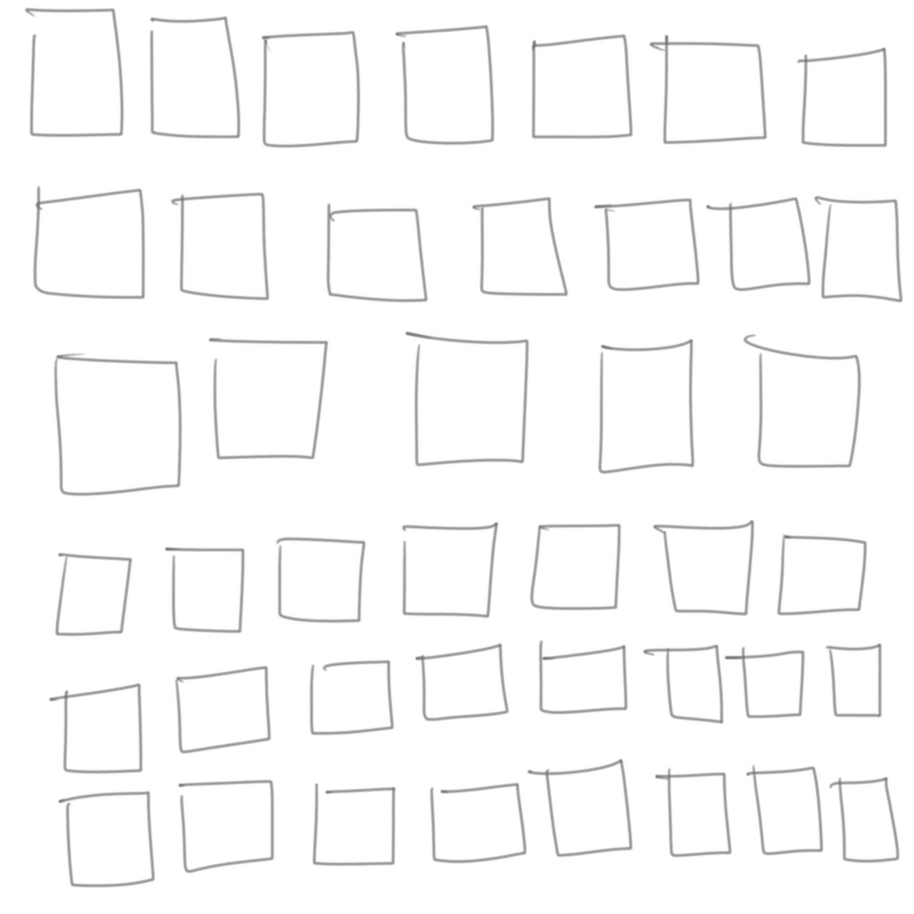 Square Doodle Sheet 45 by CUBEDAKID on DeviantArt