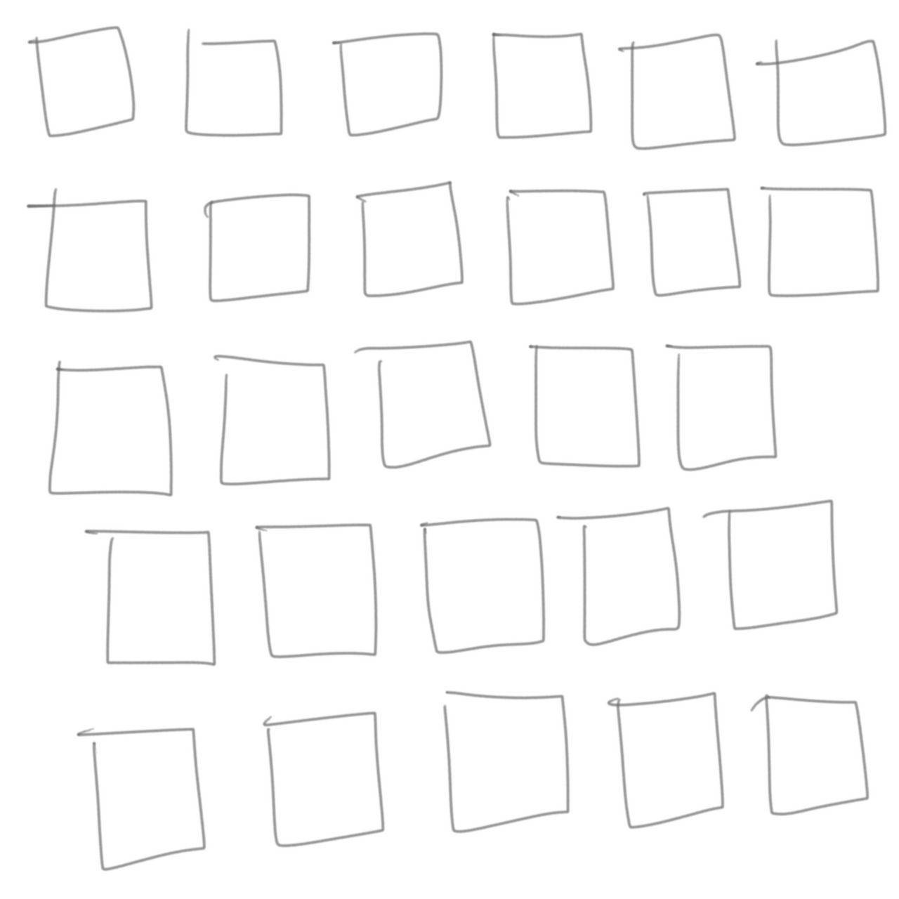Square Doodle Sheet 49 by CUBEDAKID on DeviantArt