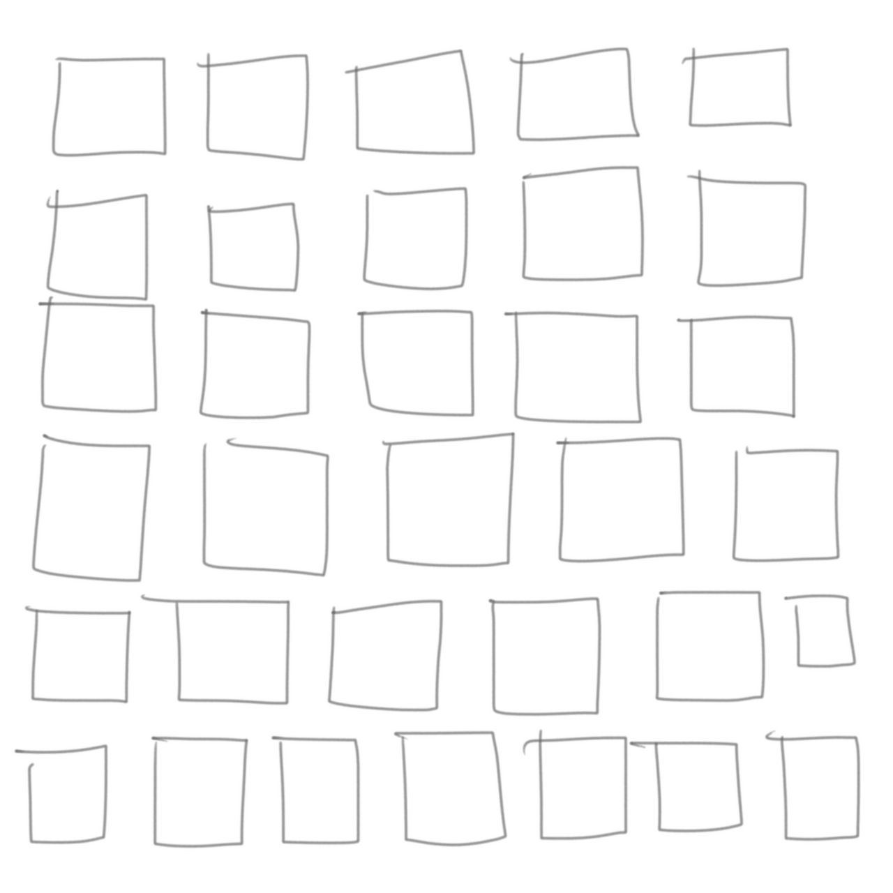 Square Doodle Sheet 118 by CUBEDAKID on DeviantArt