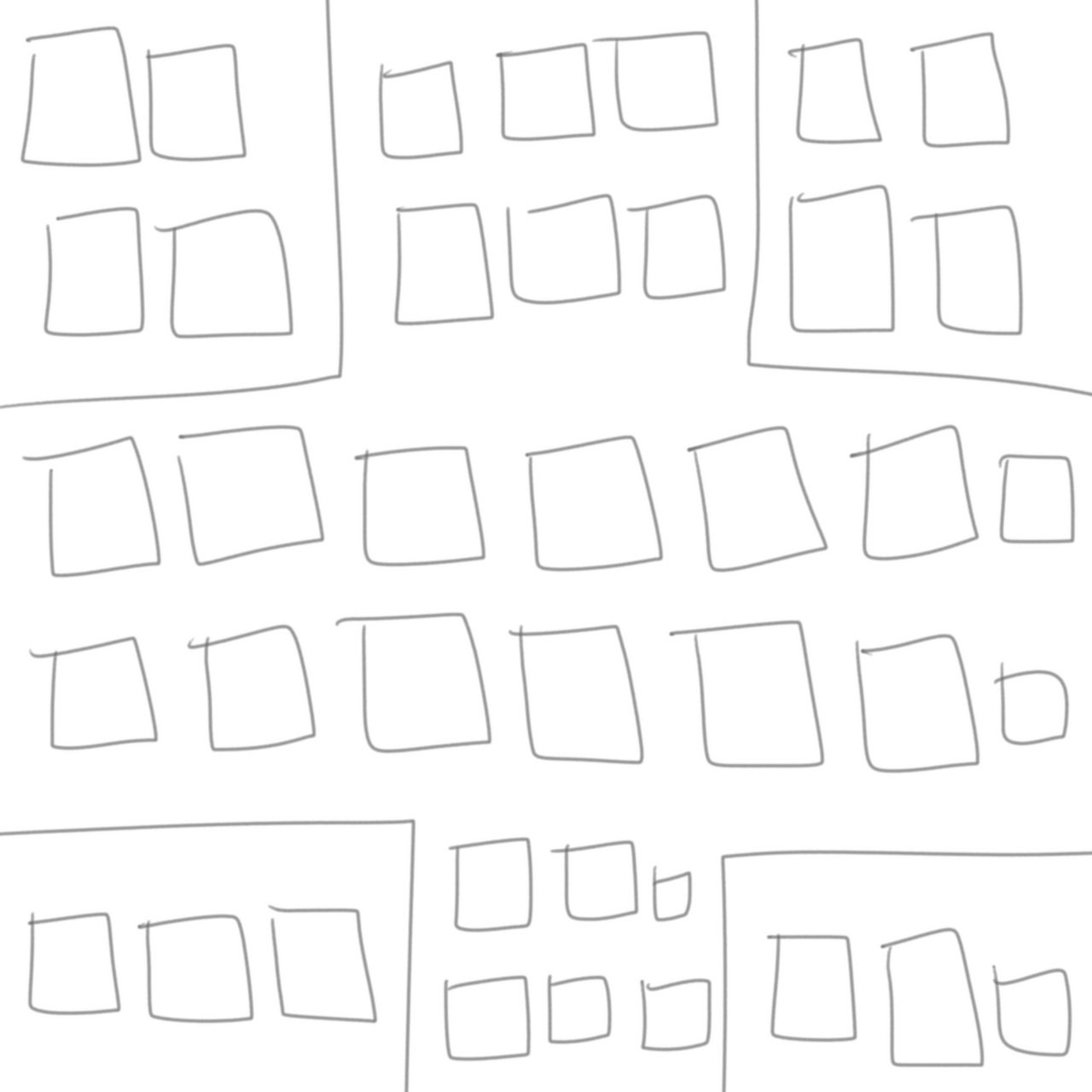 Square Doodle Sheet 189 by CUBEDAKID on DeviantArt