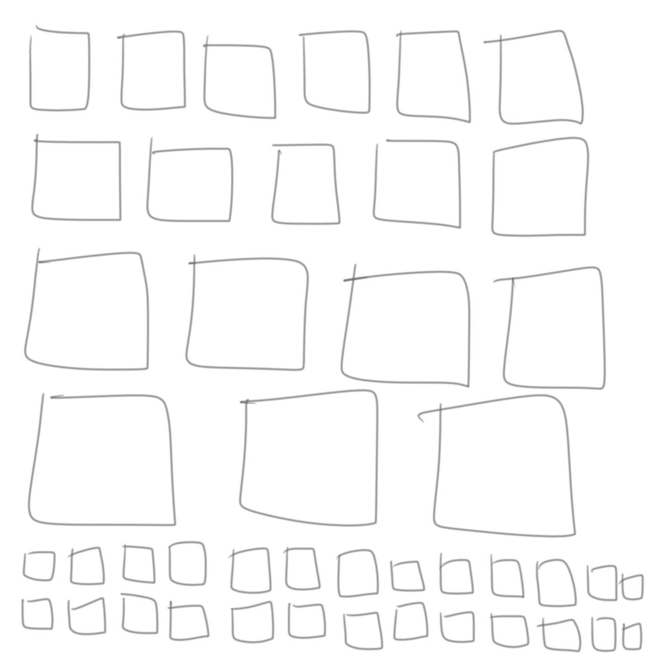 Square Doodle Sheet 193 by CUBEDAKID on DeviantArt