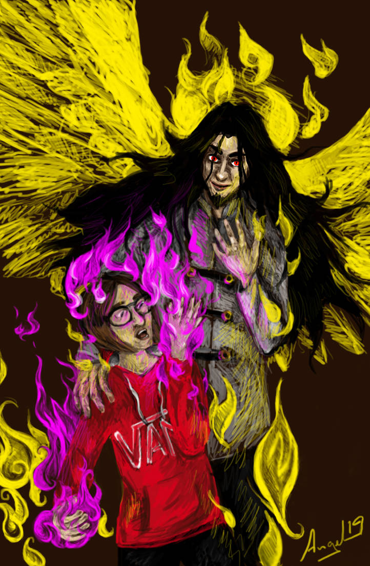 Magenta and Yellow Flames by Hymmitjah on DeviantArt