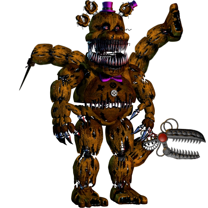 Nightmare Fredbear-Draw by AntiVenom-Draw on DeviantArt