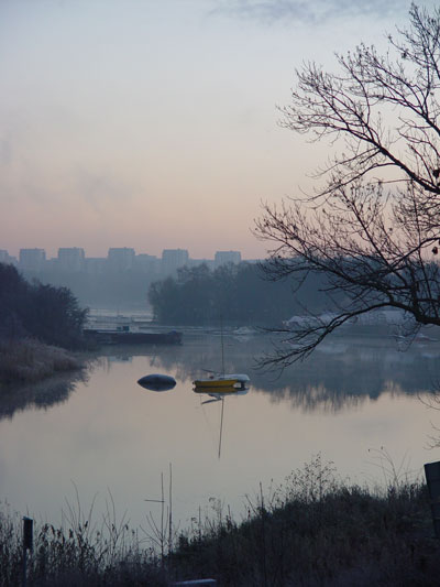 Morning at the lake..